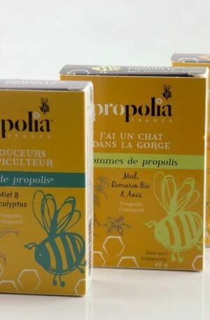 Gomme à la propolis