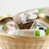 Panier cadeau chocomiel pain d'épices et nougat