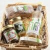 Chocolade noga mead honing geschenkmand