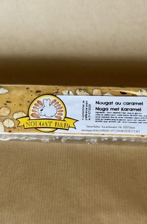 barre de nougat caramel beurre salé