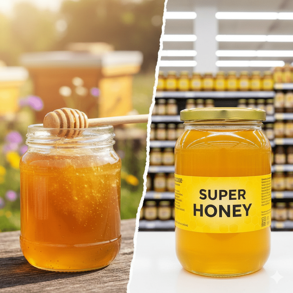 Miel industriel vs miel artisanal