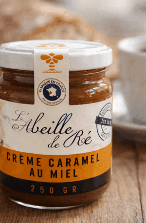 Honing-karamelcrème – L’Abeille de Ré (250 g)