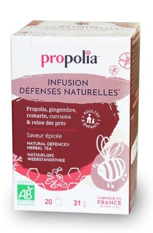 Infusion Défenses naturelles Bio Propolis & Plantes