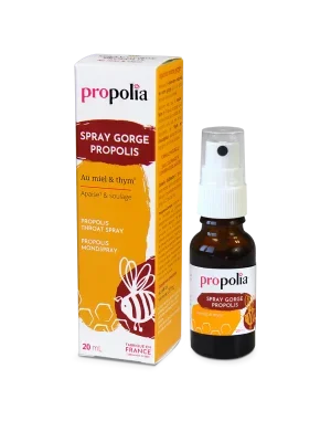 Spray gorge Bio - Propolis, Miel & Thym - 20 ml