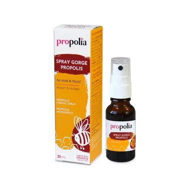 Spray gorge Bio - Propolis, Miel & Thym - 20 ml