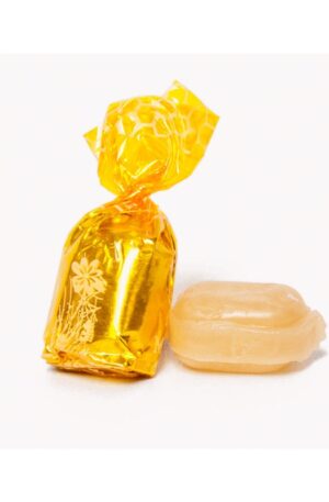 Bonbon papillotte fourré miel liquide