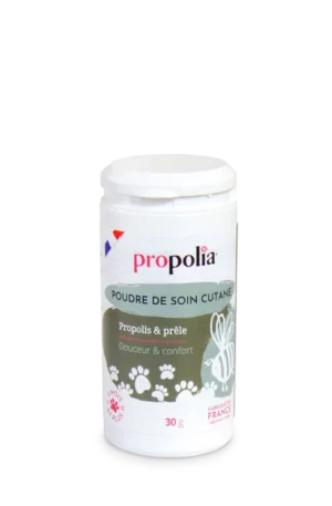 Poudre de soin cutané - Propolis & Prêle
