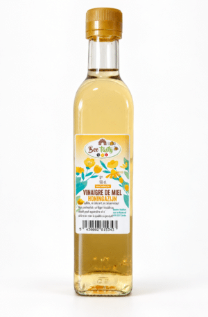 Bouteille de vinaigre de miel